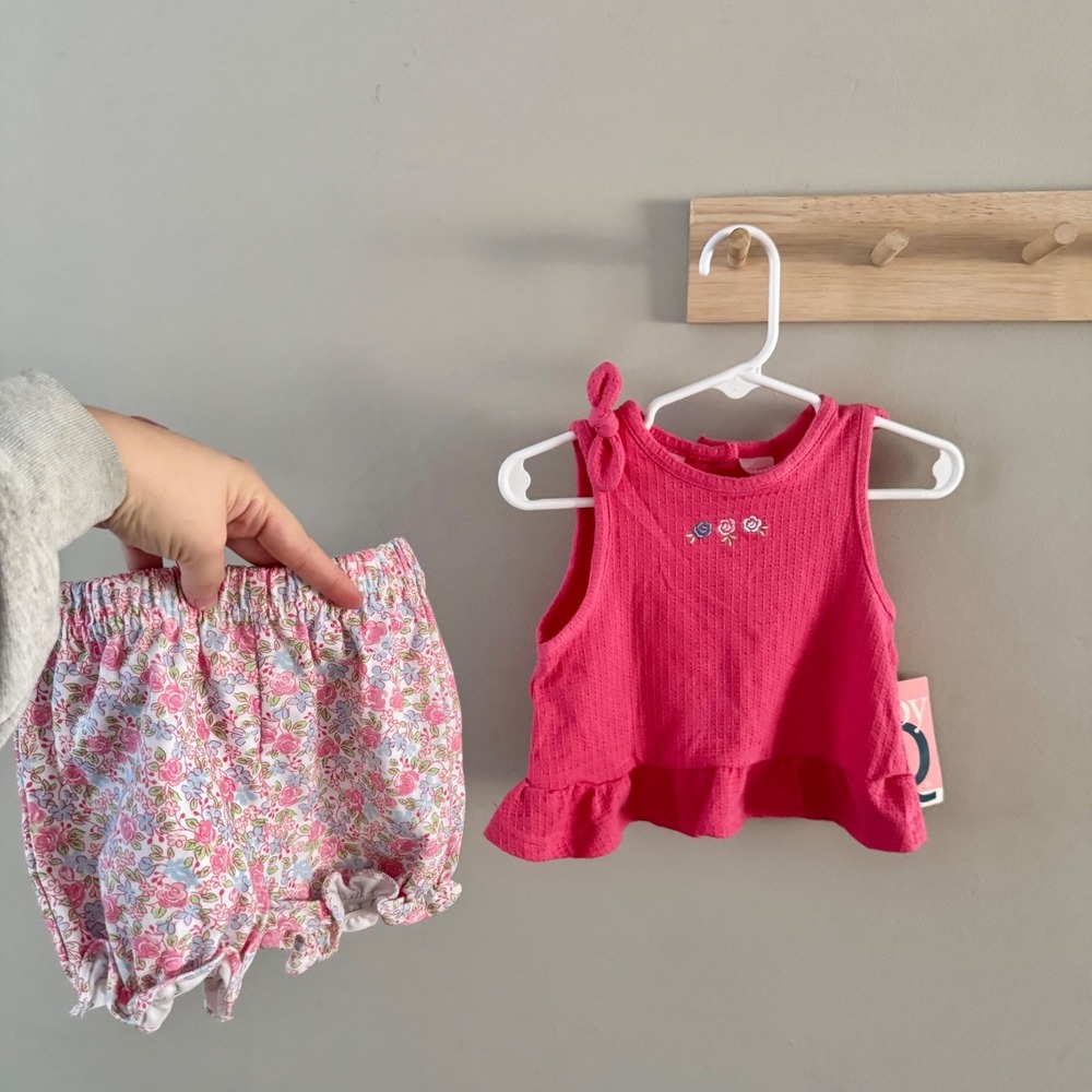 NWT 6/9M vintage set